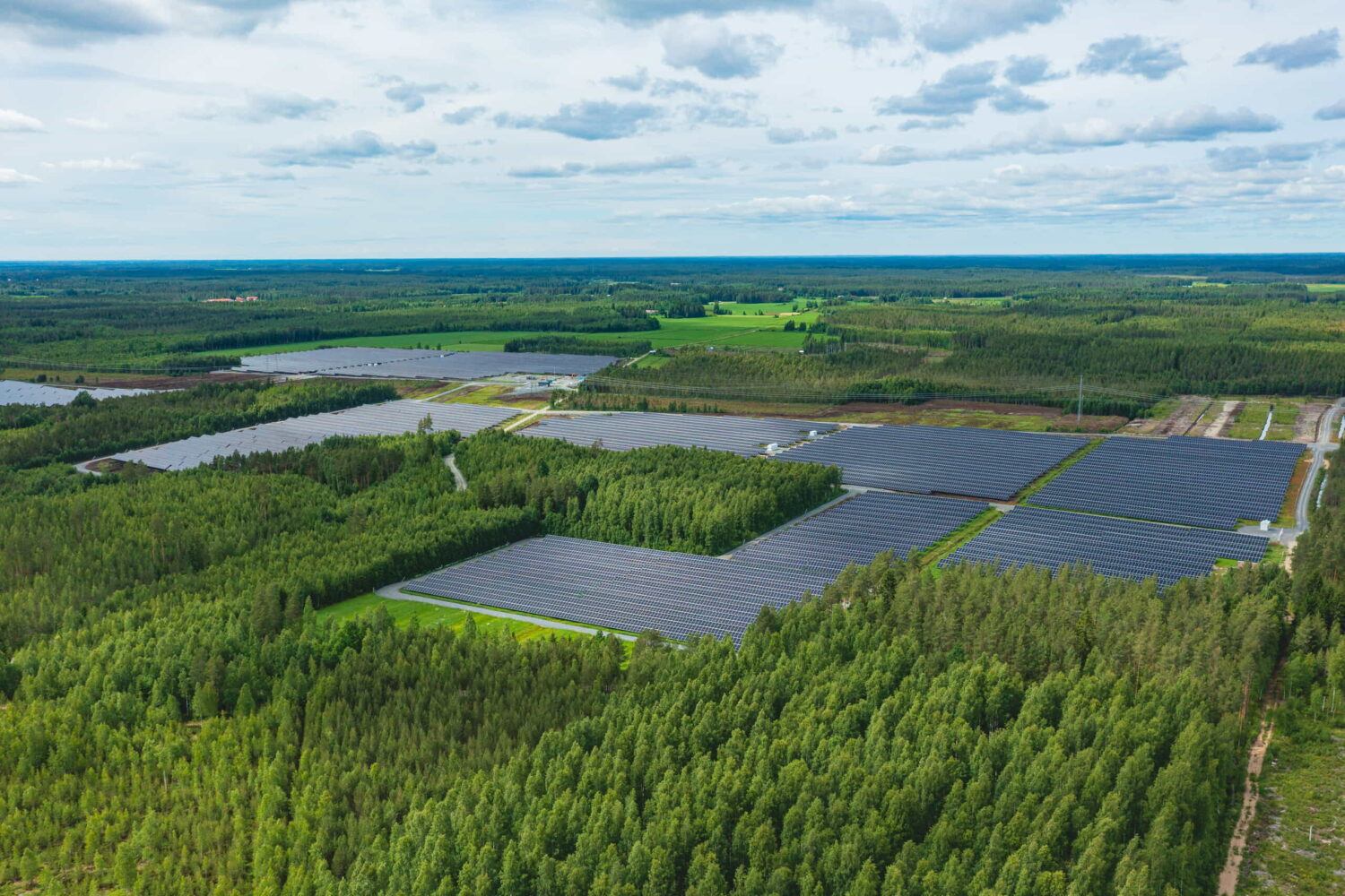 Honkisaarennevan aurinkopuisto Solarigo